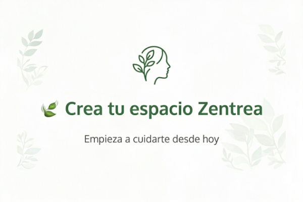 Crea tu espacio Zentrea